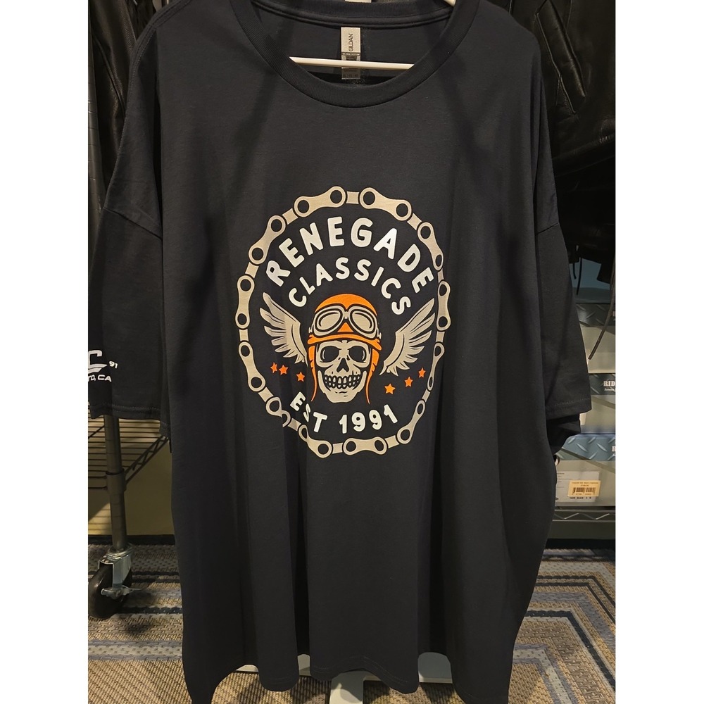 Renegade Classics graphic t-shirt Short Sleeve 4XL New